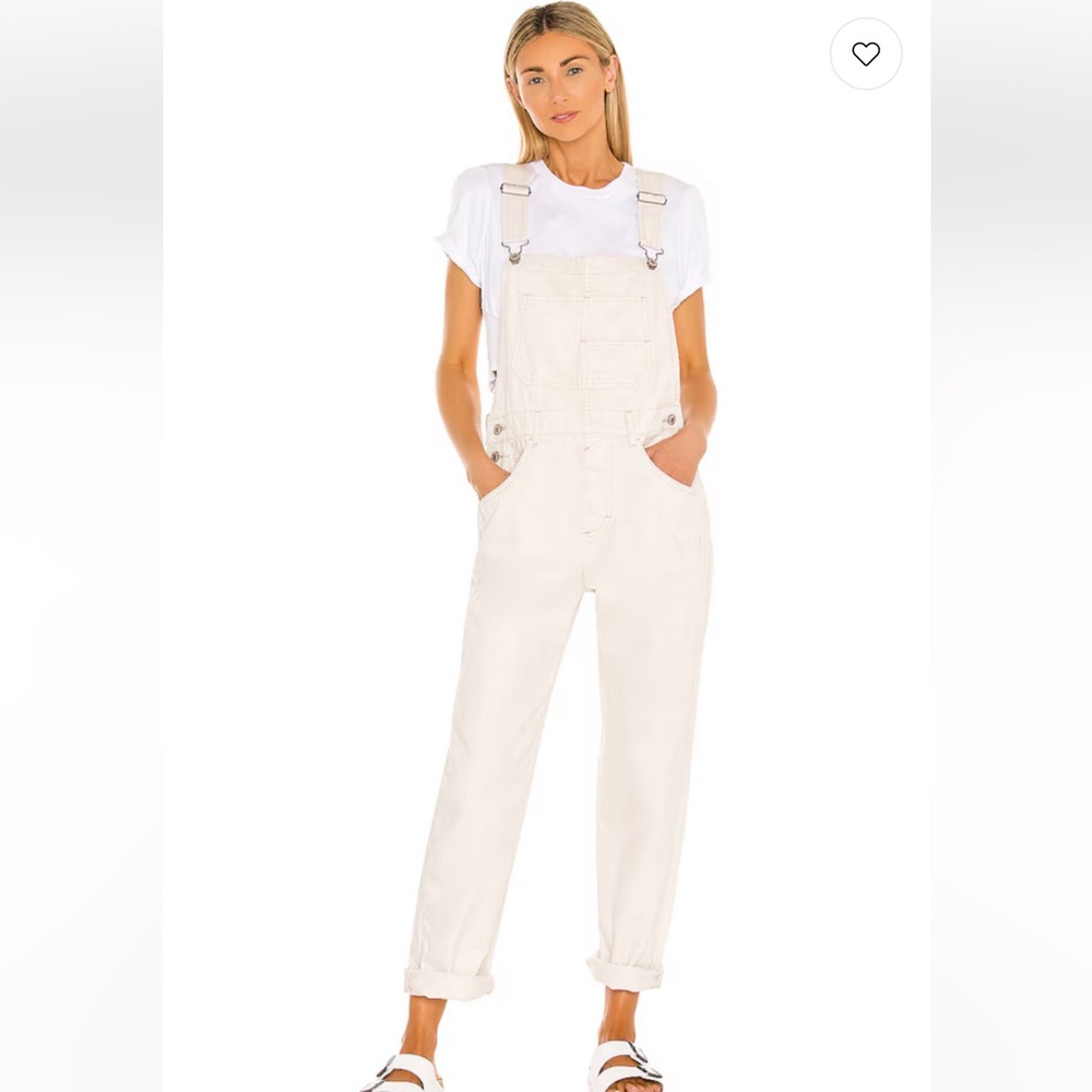 NWOT Free People Denim Overalls